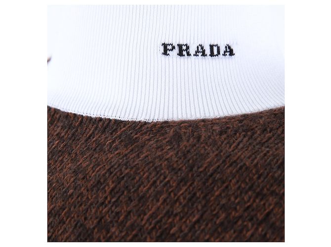 Suéter de cuello alto de manga larga de punto Prada - vista 4