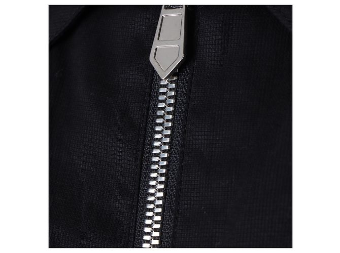 Hermès Kurzarm-Reißverschlusshemd Schwarz - Ansicht 4