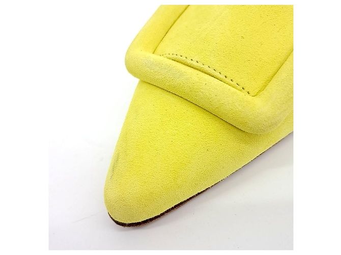 Manolo Blahnik Mule in scamosciato - vista 5