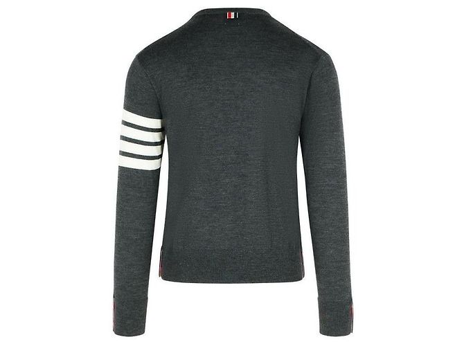 Thom Browne Fine Merino Wool Pullover Knit - view 6