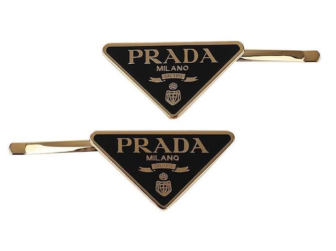Prada Clip per capelli in metallo Nero - vista 4