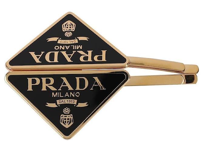 Prada Clip per capelli in metallo Nero - vista 7
