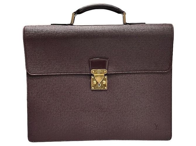 Louis Vuitton Borsa da uomo Tiger Bordeaux Rosso - vista 2