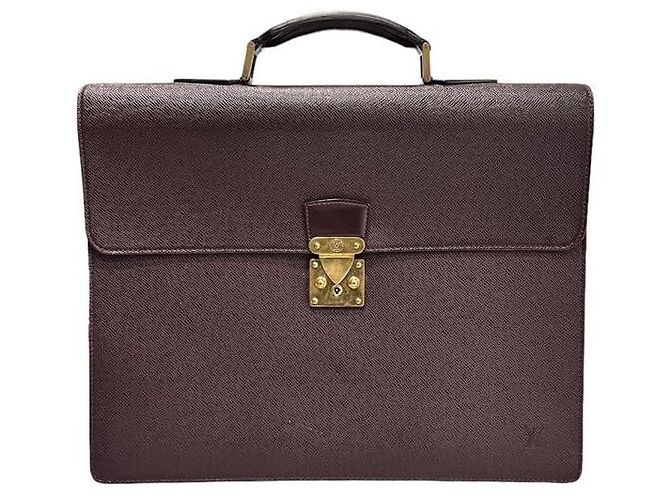 Louis Vuitton Borsa da uomo Tiger Bordeaux Rosso - vista 3