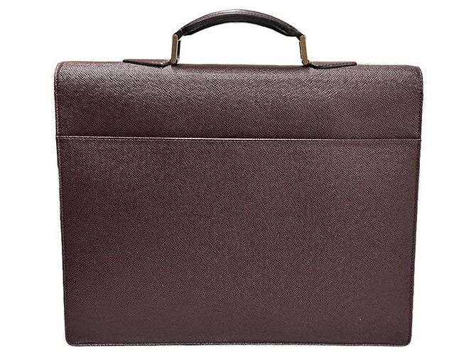 Louis Vuitton Borsa da uomo Tiger Bordeaux Rosso - vista 5