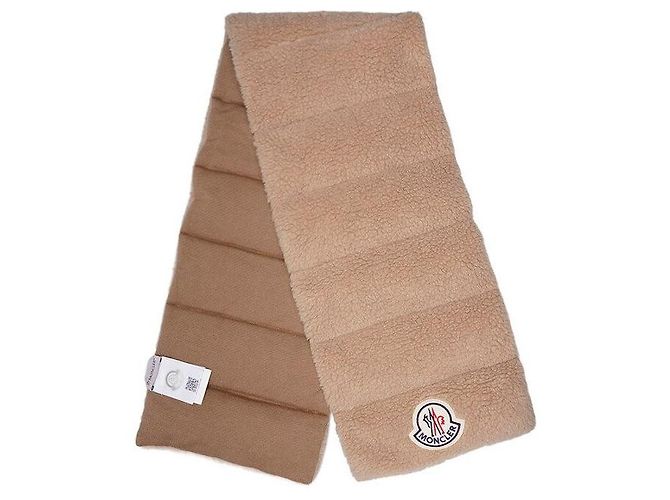 Moncler SCIARPA Daunen-Gans-Schal Braun - Ansicht 2