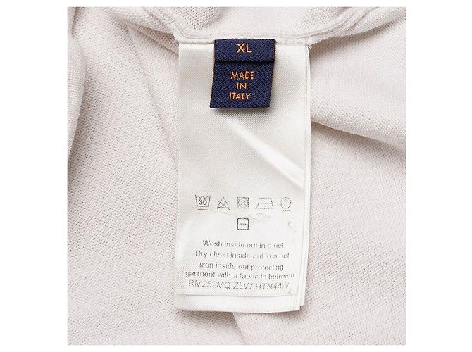 Louis Vuitton XL T-Shirt mit Monogramm-Nylon-Tasche ZLW Weiß - Ansicht 4