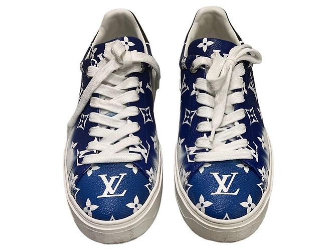 Louis Vuitton Sneakers da Donna Escal Blu - vista 4