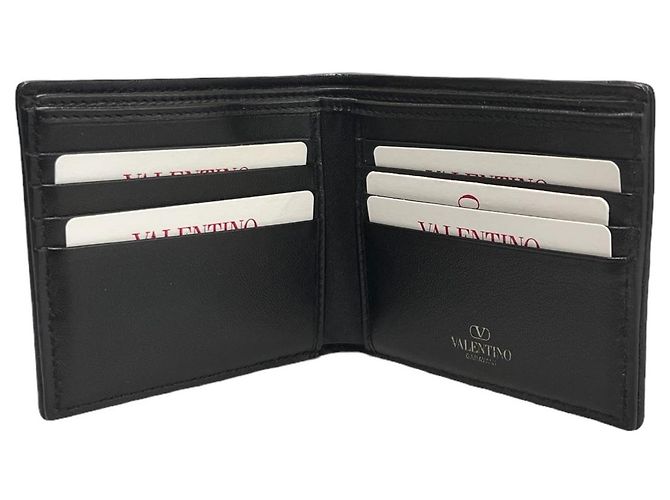 Valentino Portafoglio Slim Iconography da Uomo Marrone - vista 5