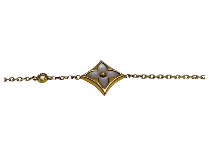 Louis Vuitton Bracciale BB Star Blossom Oro Rosa - vista 2