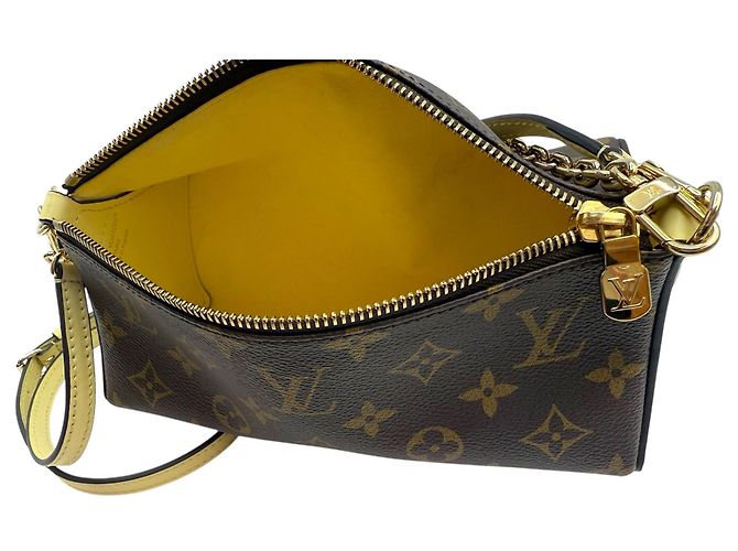 Louis Vuitton Pochette a tracolla Monogram Bloom Marrone - vista 6
