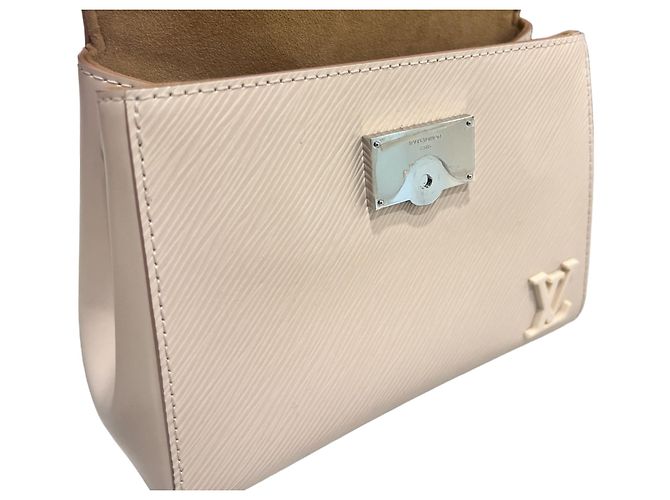 Louis Vuitton Borsa Tote Mini Cluny Quarzo Bianco - vista 7