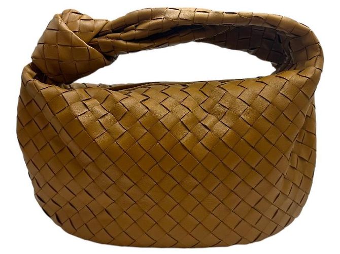 Bottega Veneta Borsa Jodie Tiny Caramello Marrone - vista 2