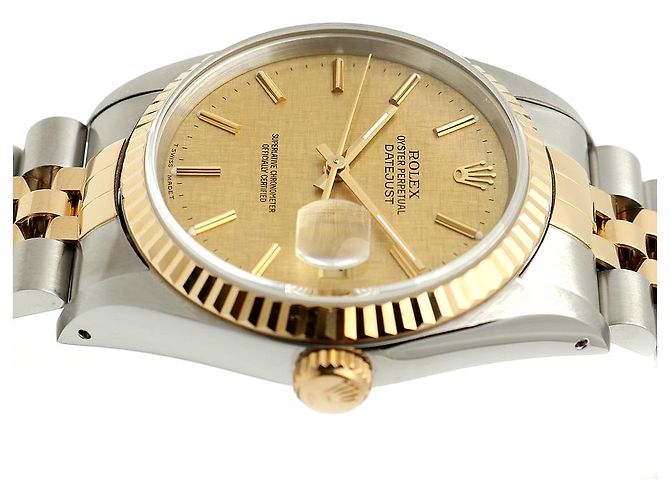 Rolex Orologio da uomo Datejust con quadrante Bokashi opaco e combinazione di materiali Multicolore - vista 12