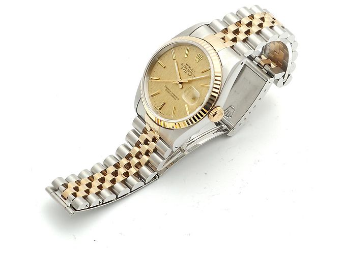 Rolex Orologio da uomo Datejust con quadrante Bokashi opaco e combinazione di materiali Multicolore - vista 13