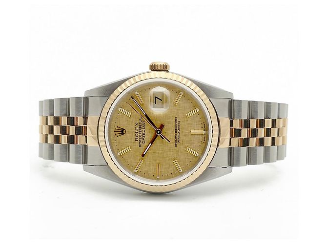 Rolex Orologio da uomo Datejust con quadrante Bokashi opaco e combinazione di materiali Multicolore - vista 17