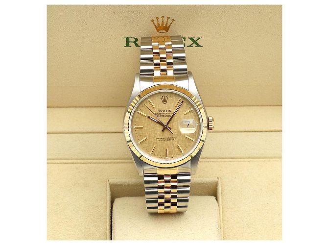 Rolex Orologio da uomo Datejust con quadrante Bokashi opaco e combinazione di materiali Multicolore - vista 2