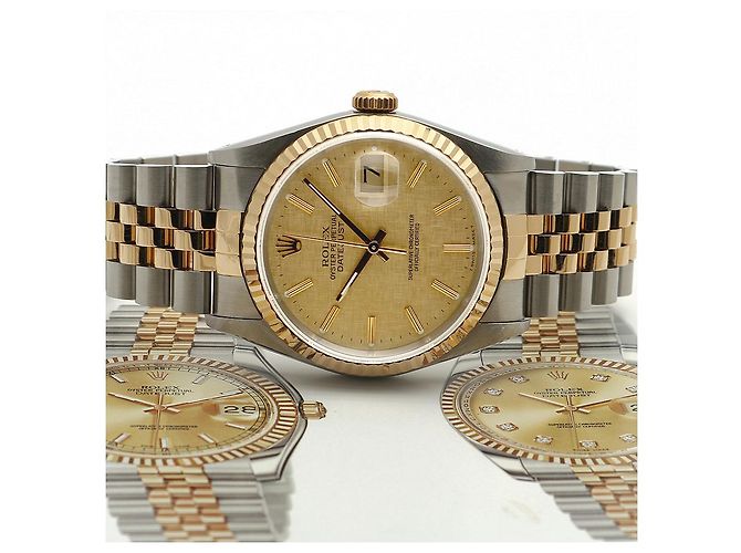 Rolex Orologio da uomo Datejust con quadrante Bokashi opaco e combinazione di materiali Multicolore - vista 23