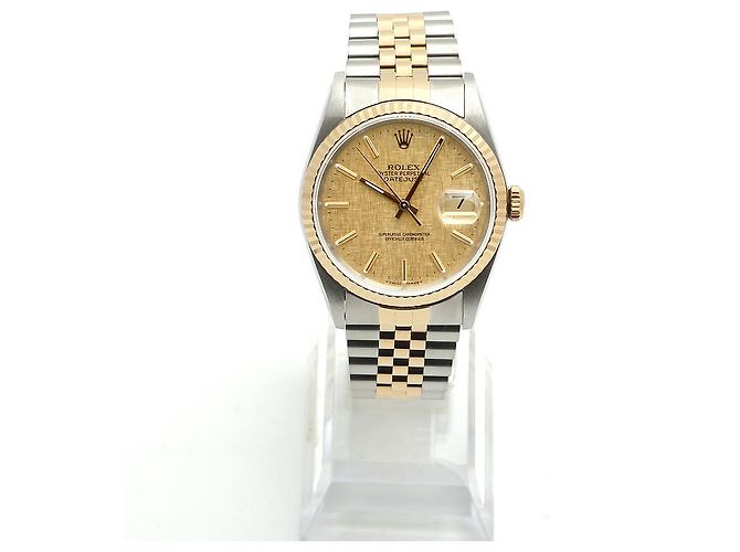 Rolex Orologio da uomo Datejust con quadrante Bokashi opaco e combinazione di materiali Multicolore - vista 3