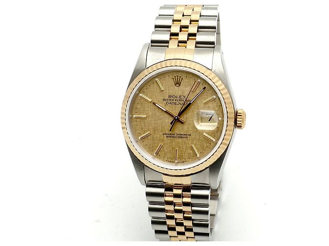 Rolex Orologio da uomo Datejust con quadrante Bokashi opaco e combinazione di materiali Multicolore - vista 8