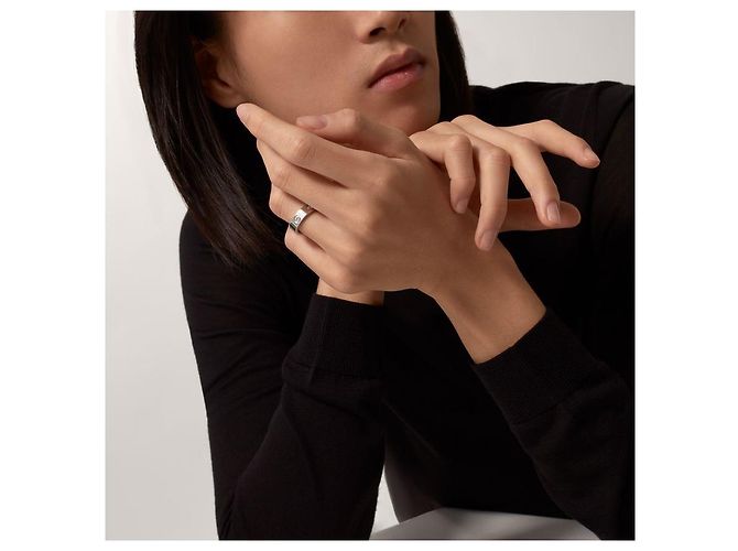Love Cartier Liebesring Weißgold Diamant Klassisch Größe Box - Ansicht 3