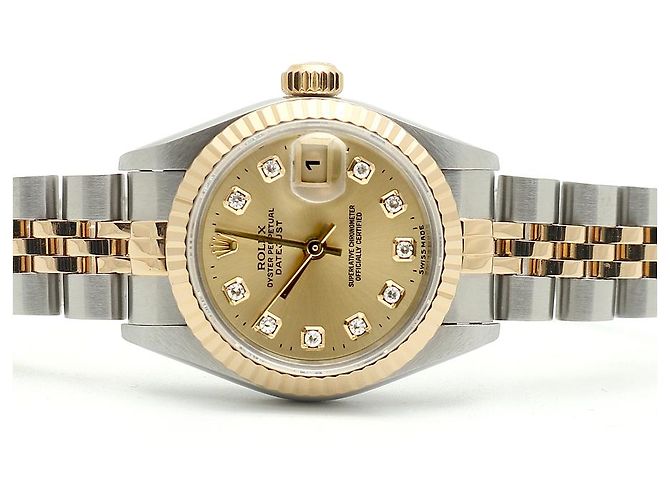 Rolex Relógio feminino Datejust com combinação de diamantes após ajuste Multicor - vista 18