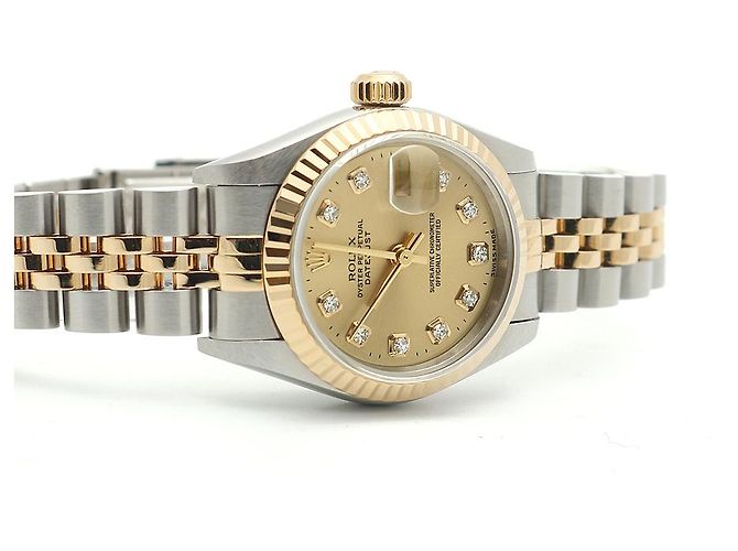 Rolex Relógio feminino Datejust com combinação de diamantes após ajuste Multicor - vista 19