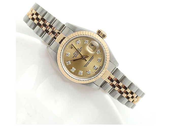 Rolex Relógio feminino Datejust com combinação de diamantes após ajuste Multicor - vista 21