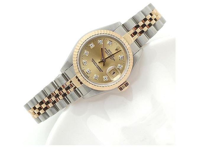 Rolex Relógio feminino Datejust com combinação de diamantes após ajuste Multicor - vista 22