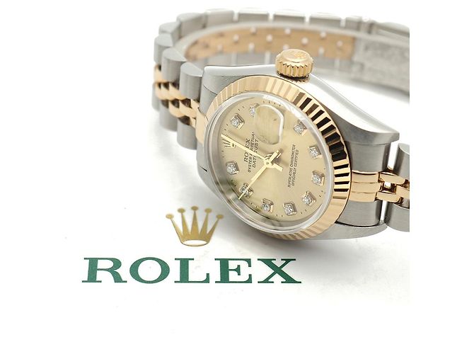 Rolex Relógio feminino Datejust com combinação de diamantes após ajuste Multicor - vista 23