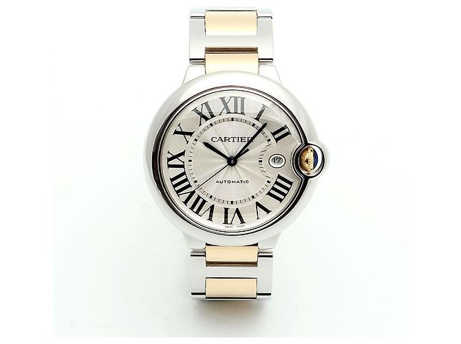 Cartier Orologio automatico da uomo Ballon Bleu in combinazione di oro giallo - vista 17