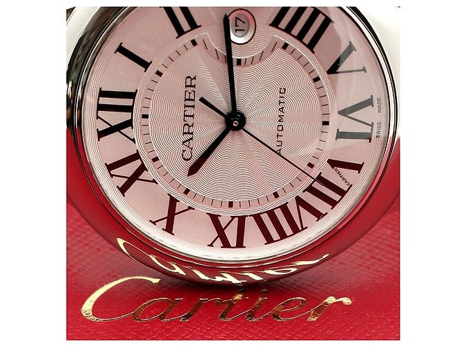 Cartier Orologio automatico da uomo Ballon Bleu in combinazione di oro giallo - vista 24