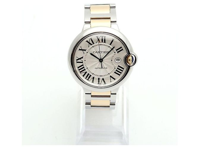 Cartier Orologio automatico da uomo Ballon Bleu in combinazione di oro giallo - vista 4