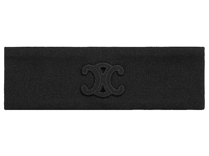 Céline Fascia in lana nera Nero - vista 2
