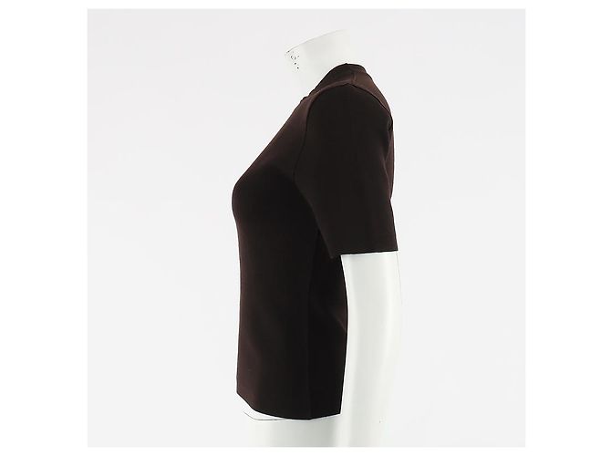 Fendi Short Sleeve Knit Top - view 2