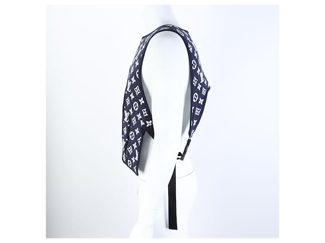 Louis Vuitton Strato intermedio Monogram Blu - vista 2