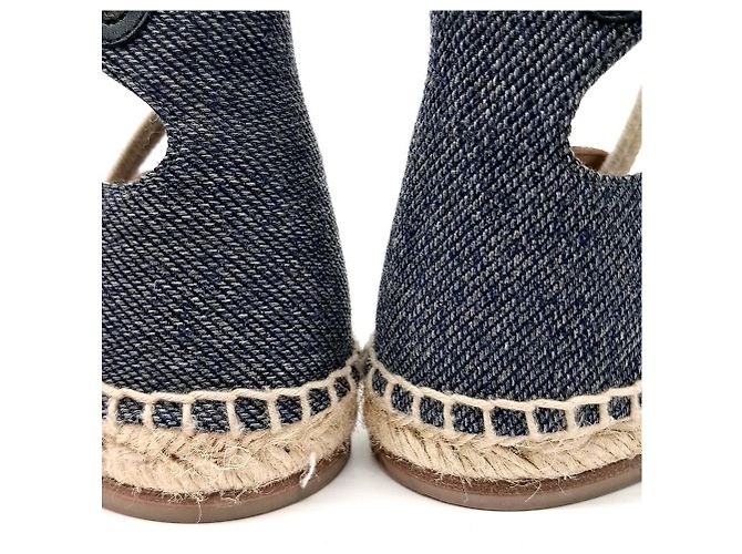 Hermès Denim-Espadrilles - Ansicht 3