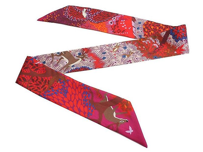 Hermès Twilly Oriental Vermelho - vista 2