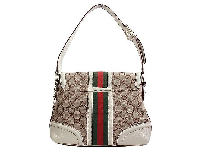 Gucci Begrenzte Auflage GG Canvas Schultertasche Mehrfarben - Ansicht 3