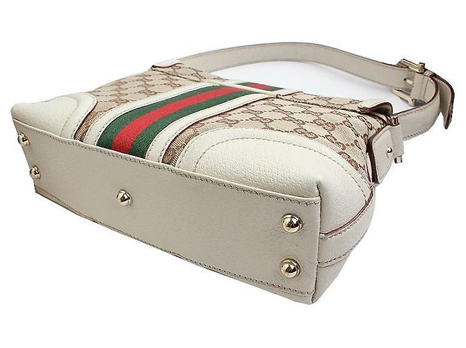 Gucci Begrenzte Auflage GG Canvas Schultertasche Mehrfarben - Ansicht 4