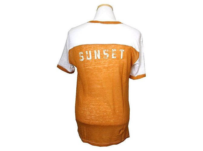 Leinen T-Shirt in gelbocker Isabel Marant Étoile - Ansicht 2