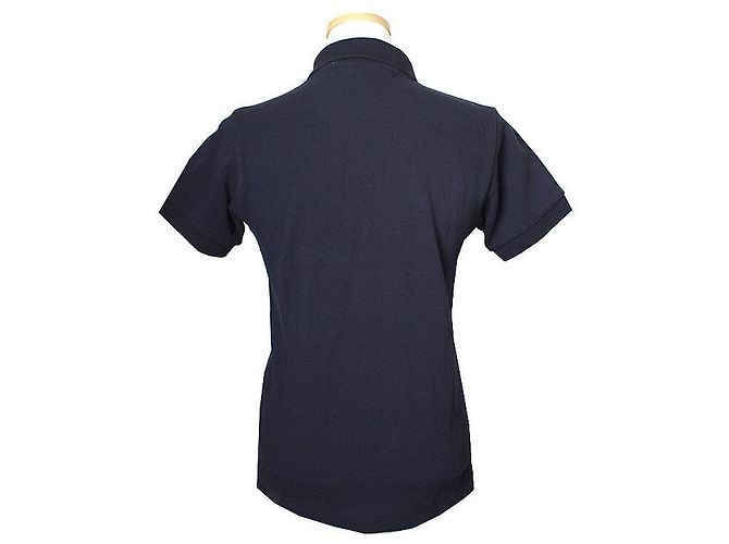 Comme Des Garcons Marine Piqué Hemd Comme des Garçons Blau - Ansicht 2