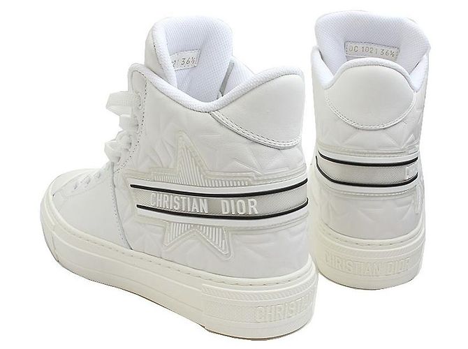 Dior Sneakers bianchi alte Bianco - vista 4