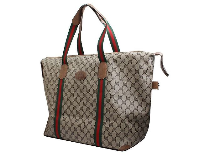 Gucci Borsa da viaggio in PVC a tre strisce Multicolore - vista 2
