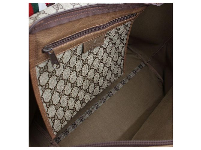 Gucci Borsa da viaggio in PVC a tre strisce Multicolore - vista 5