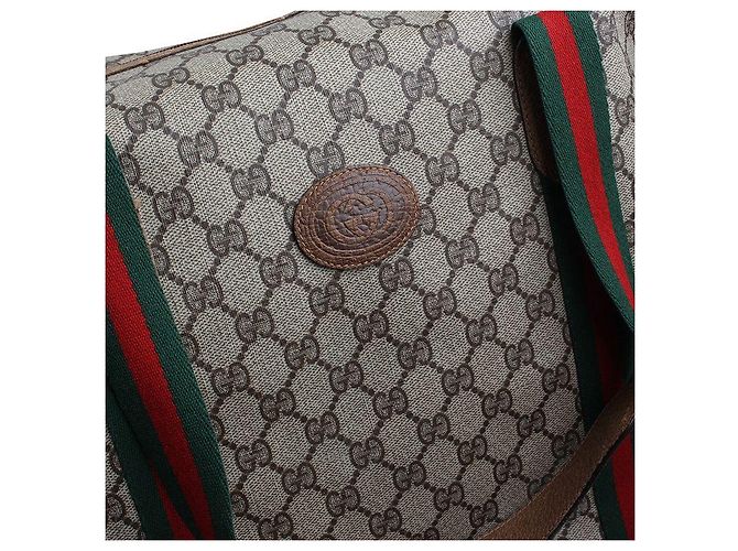Gucci Borsa da viaggio in PVC a tre strisce Multicolore - vista 6