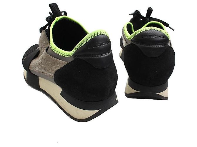 Balenciaga Sneaker mit Lederdetails Braun - Ansicht 4