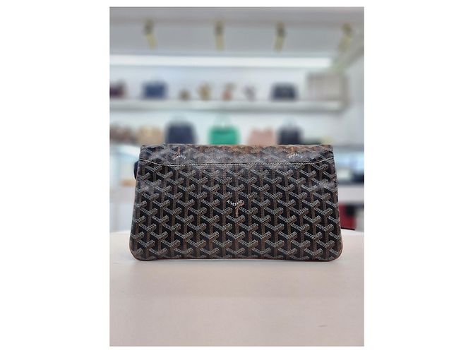 Goyard Clutch Saint Mary MM Marrone - vista 14