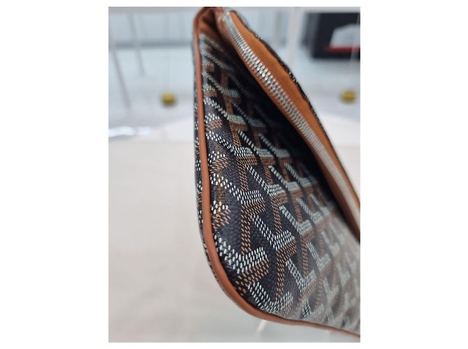 Goyard Clutch Saint Mary MM Marrone - vista 16
