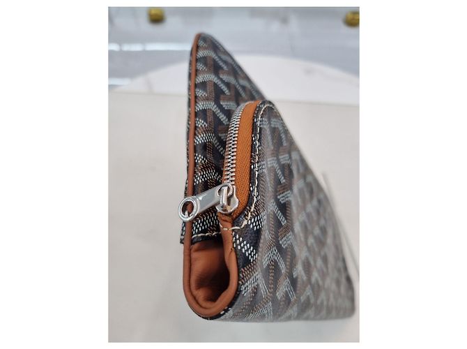 Goyard Clutch Saint Mary MM Marrone - vista 17